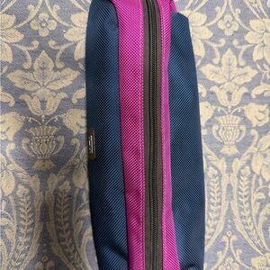Tumi Blue and Pink Toiletry Bag